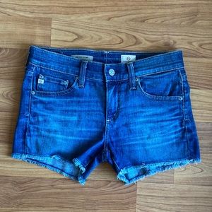 AG Denim Cut-Off Shorts